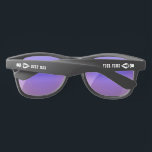 Best Man Wedding Party Custom Sunglasses<br><div class="desc">Create your own custom sunglasses. Personalized this design with your own text. Customize this design by selecting the "customize further" link if desired but why not keep it simple.</div>