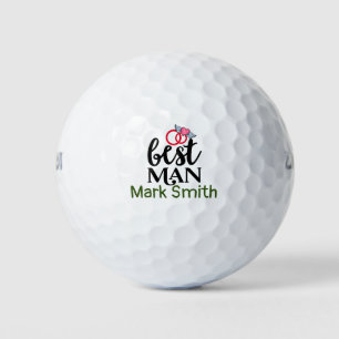 Best Man Wedding Party Gift Golf Balls