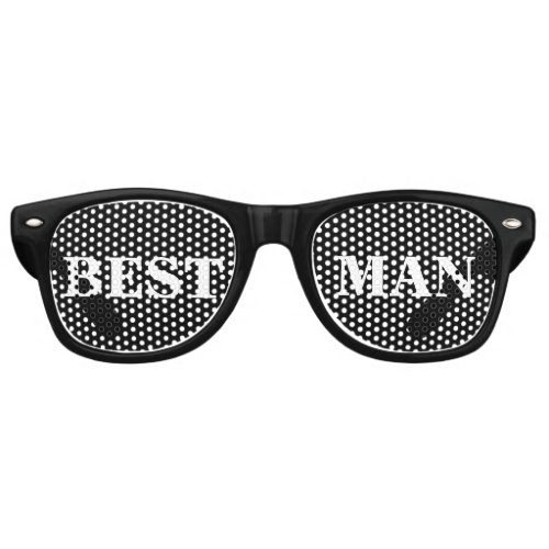 Best Man Wedding Party Gift  Retro Sunglasses