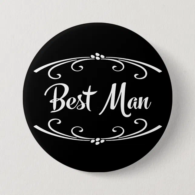 Best Man Wedding Rehearsal Dinner Button Zazzle