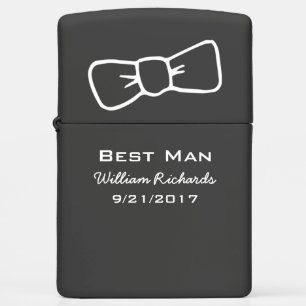 Best Man Wedding Zippo Lighter