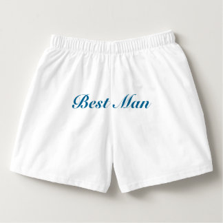 Best Man's Boxers in something blue