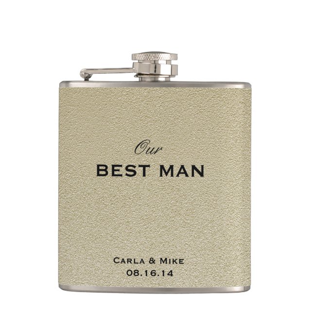 Best Man's Flask (Front)