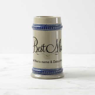 Best Man's Gift Bridal Party Beer Stein