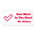[ Thumbnail: "Best Mark in The Class!" Marking Rubber Stamp ]