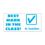 [ Thumbnail: "Best Mark in The Class!" Tutor Rubber Stamp ]