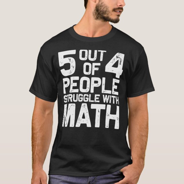 Best Math Teacher Art Men Women Math Joke Calculus T-Shirt (Front)