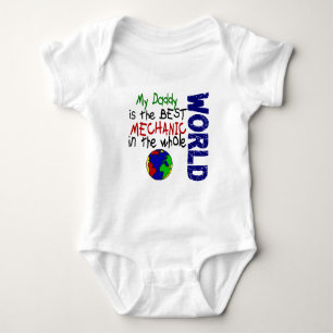 Best Mechanic In World 2 (Daddy) Baby Bodysuit