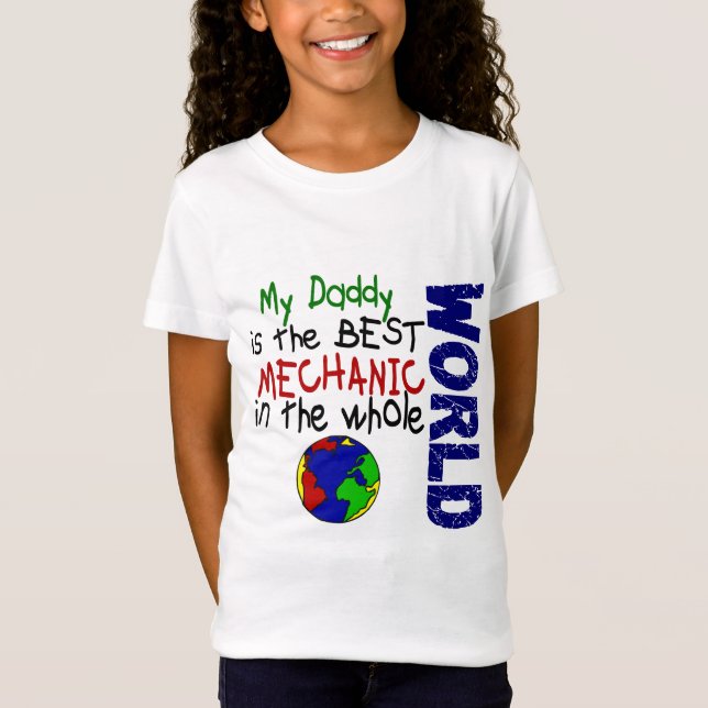 Best Mechanic In World 2 (Daddy) T-Shirt (Front)