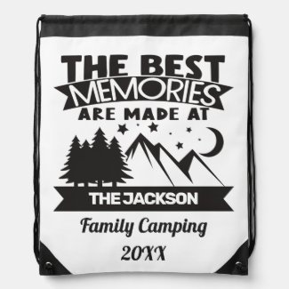 Best memories are made at family camping custom