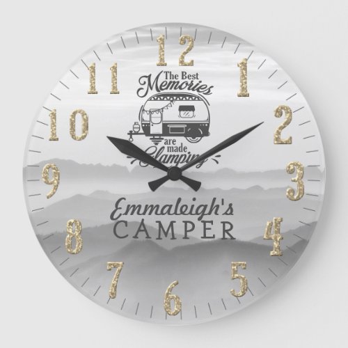 Best Memories Made Glamping Camper Custom