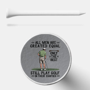 Best Men Play Golf Eighties Funny Golfer Golfing  Tees