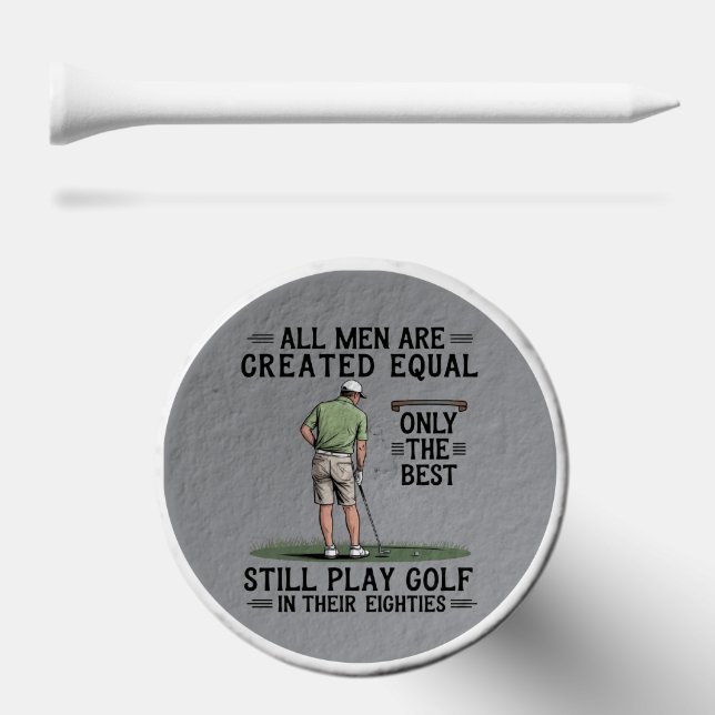 Best Men Play Golf Eighties Funny Golfer Golfing  Tees (Combo (Horz))