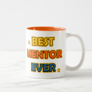 Best Mentor ever Two-Tone Coffee Mug