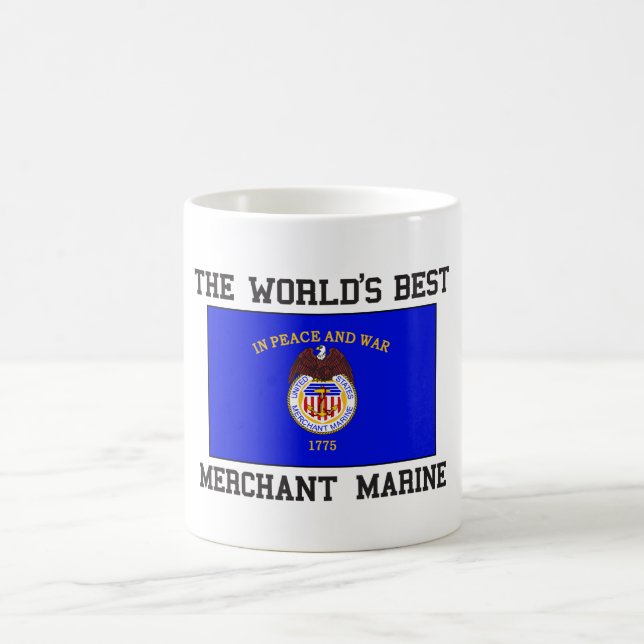 Best Merchant Marine Coffee Mug (Center)