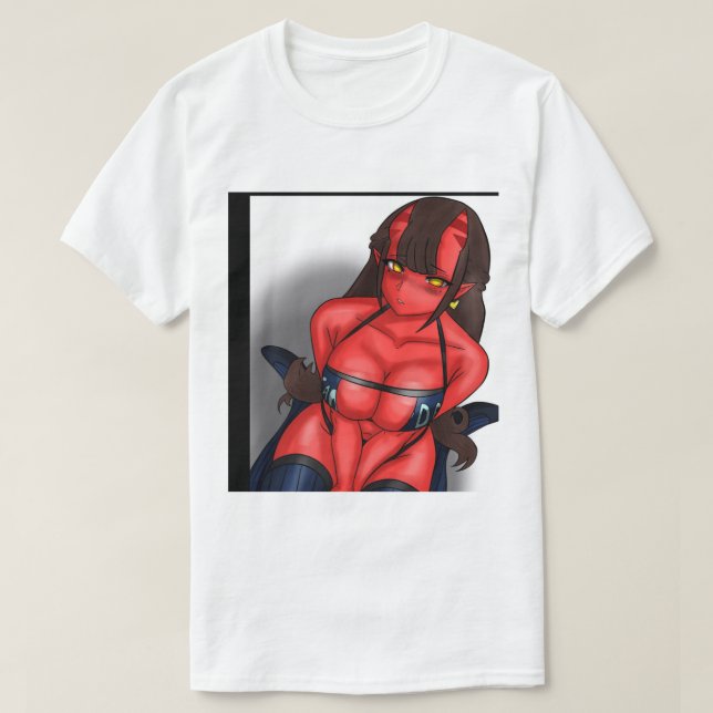 Best Meru The Succubus cute  Sleeveless Top      (Design Front)