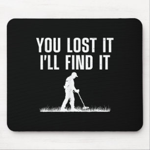 Best Metal Detecting Art For Men Women Adult Metal Mouse Pad