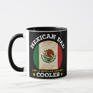 Best Mexican Dad Ever Father's Day Mexico Flag Mug