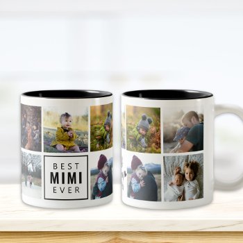 Best Mimi Ever Custom Photo Mug by TrendItCo at Zazzle