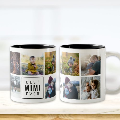 Best MIMI Ever Custom Photo Mug