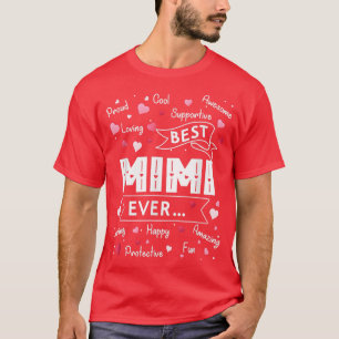 Best Mimi Ever Funny First Time Grandma Mothers Da T-Shirt