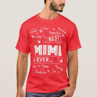 Best Mimi Ever Funny First Time Grandma Mothers Da T-Shirt