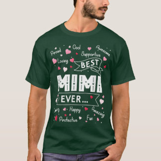 Best Mimi Ever Funny First Time Grandma Mothers Da T-Shirt