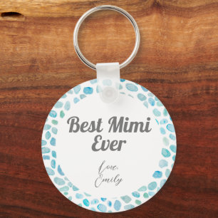 Best Mimi Ever Grandma Keychain