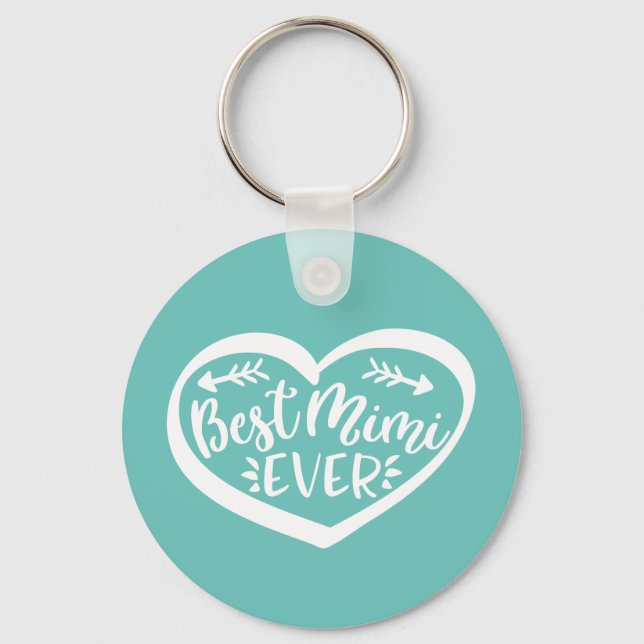 Best Mimi Ever Keychain (Front)