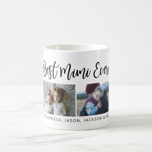 Best Mimi Ever Script Coffee Mug (Center)