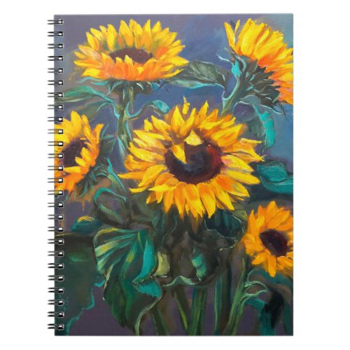 Best Modern Sunflowers Flower Notebook