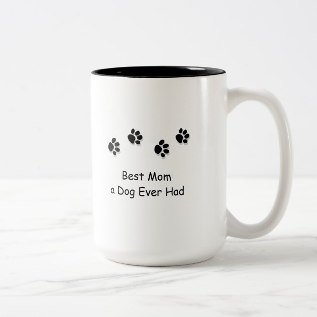 Best Mom a Dog Ever Had Travel Mug (Right)