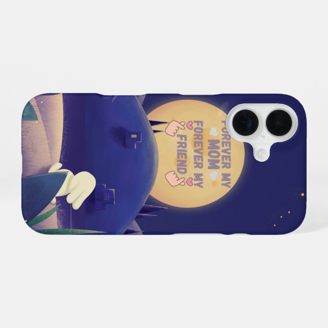 Best Mom & Best Friend – Meaningful Gift Phone Cov iPhone Case (Back Horizontal)