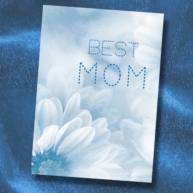 Best Mom best mom ever pastel elegant floral  Card (Creator Uploaded)