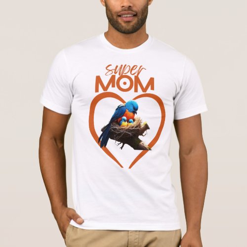 Best mom bird  T_Shirt