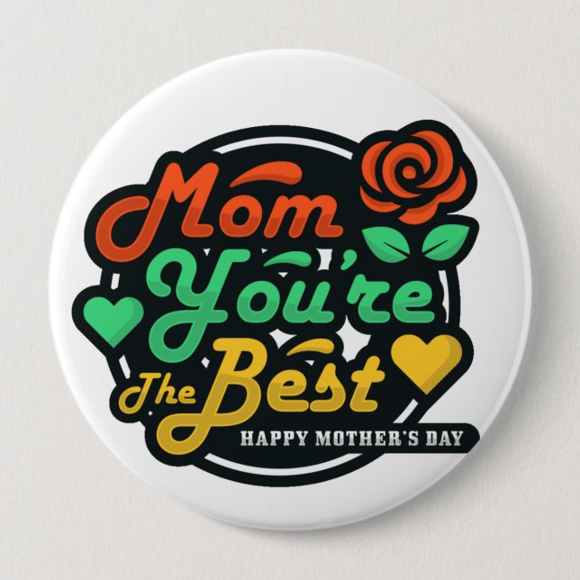 Best Mom Button (Front)