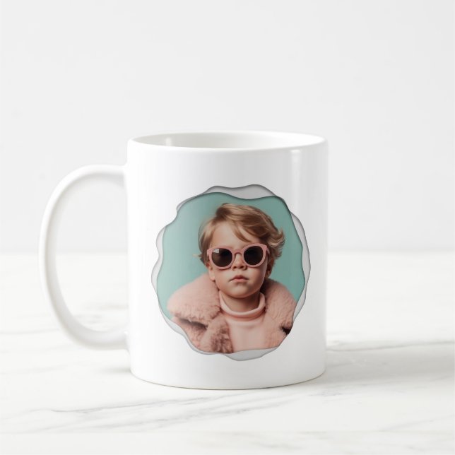 Best Mom by Par Golfer Photo Coffee Mug (Left)