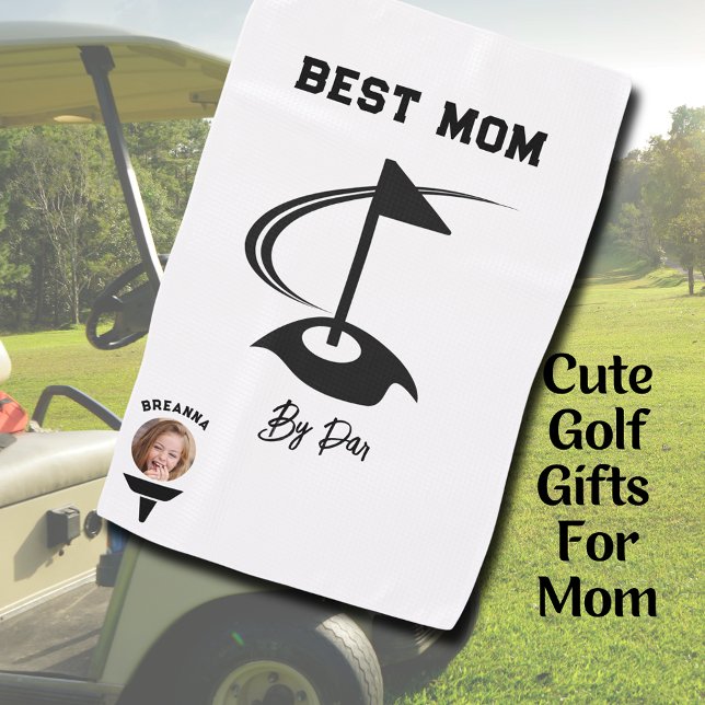 Best Mom By Par Photo Golf Ball Golf Graphic Towel (Best Mom By Par Photo Golf Ball Golf Graphic Golf Towel
)