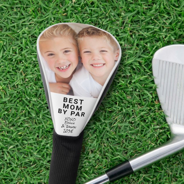 Best Mom By Par Photo Golf Head Cover (Creator Uploaded)