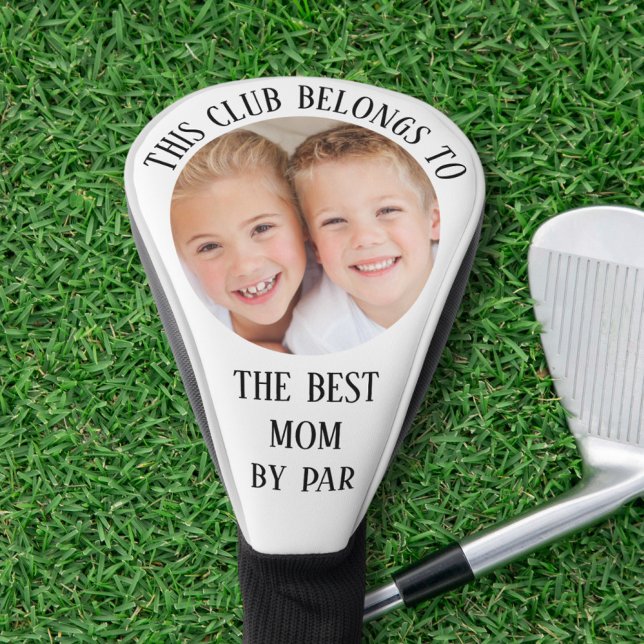 Best Mom By Par Photo Golf Head Cover (Creator Uploaded)
