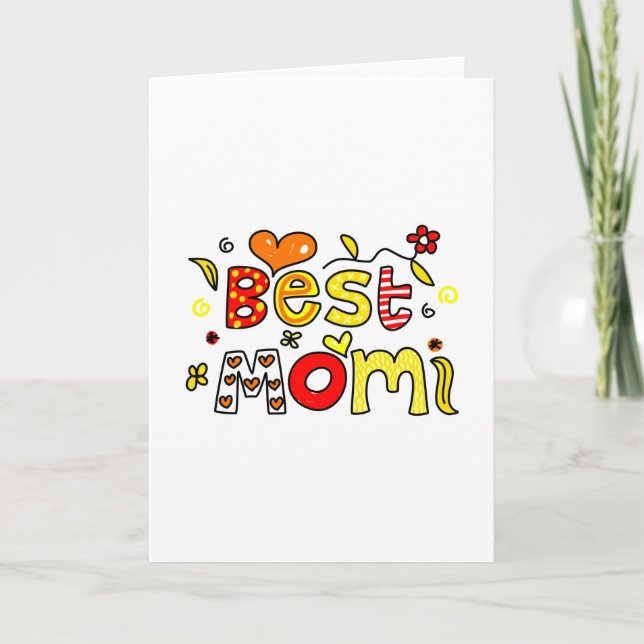 Best Mom Card (Front)