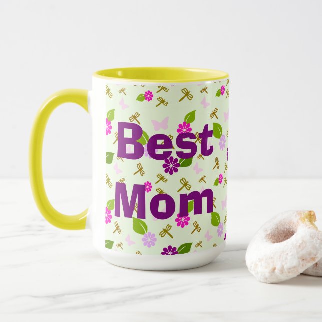 Best Mom Coffee Mug (With Donut)