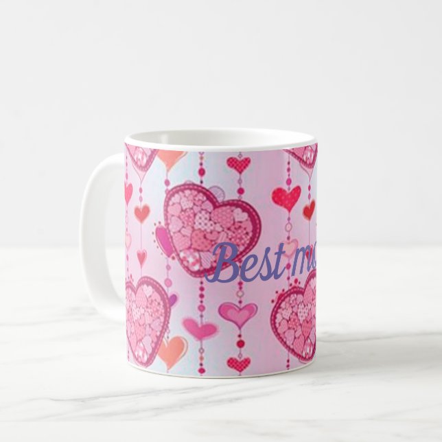 Best mom coffee mug (Front Left)