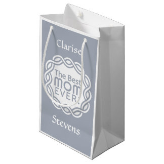 BEST MOM custom gift bags