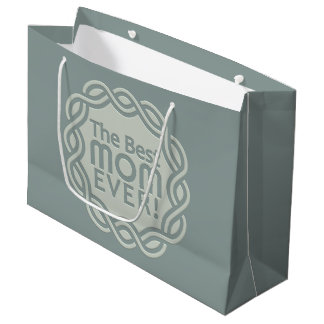 BEST MOM custom gift bags