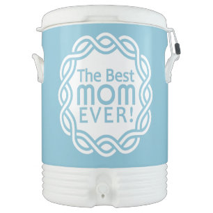 BEST MOM custom monogram beverage coolers Cooler