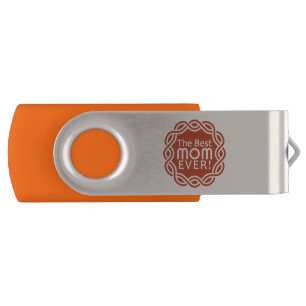 BEST MOM custom monogram memory sticks