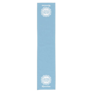BEST MOM custom name & color table runner