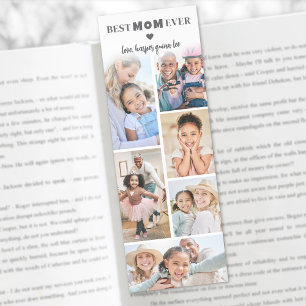 Best Mom Custom Photo Bookmarks