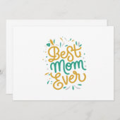 best mom ever (Front/Back)